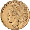 Image 1 : 1932 $10 Indian RAW AU58