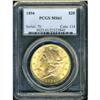 Image 1 : 1894 $20 Liberty PCGS MS61