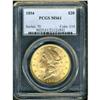 Image 1 : 1894 $20 Liberty PCGS MS61