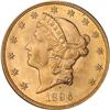 Image 1 : 1896 $20 Liberty PCGS MS64