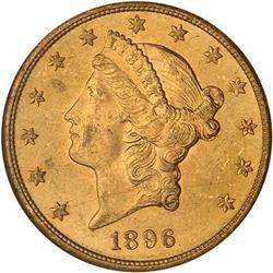 1896-S $20 Liberty With Motto NGC MS63