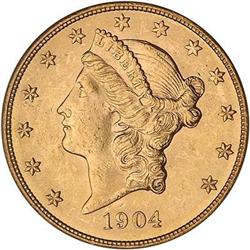 1904-S $20 Liberty PCGS MS62