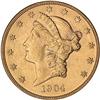 Image 1 : 1904-S $20 Liberty PCGS MS62