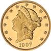 Image 1 : 1907 $20 Liberty ANACS PF63 Cameo