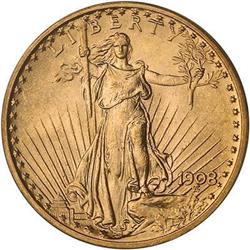 1924 $20 St. Gaudens PCGS MS64