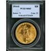 Image 1 : 1914-S $20 St. Gaudens PCGS MS63
