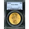 Image 1 : 1915-S $20 St. Gaudens PCGS MS64