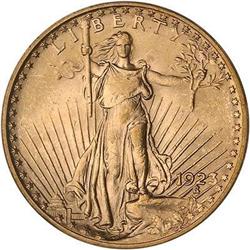 1923 $20 St. Gaudens PCGS MS62