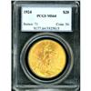 Image 1 : 1924 $20 St. Gaudens PCGS MS64