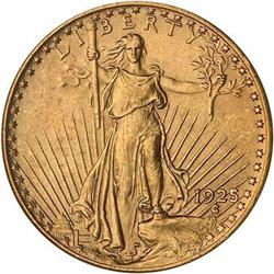 1925 $20 St. Gaudens PCGS MS64