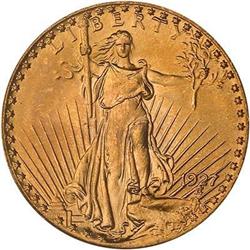 1927 $20 St. Gaudens PCGS MS65