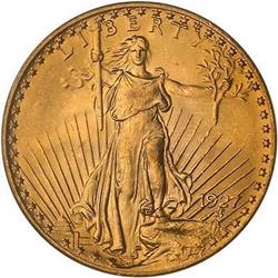 1927 $20 St. Gaudens PCGS MS63