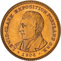 1904 Lewis and Clark Gold Dollar PCGS MS65