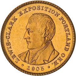 1905 Lewis and Clark Gold Dollar PCGS MS65