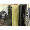 Image 2 : 2 5' DISPLAY PARTITIONS, BAMBOO DIVIDER AND MIRROR
