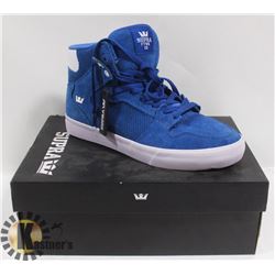 SUPRA VADER ROYAL/WHITE/WHITE MENS SHOE SIZE 9