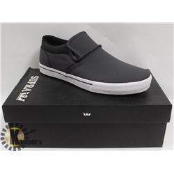 SUPRA CUBA GREY/BLACK/WHITE MEN SHOE SIZE 13