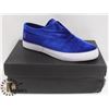 Image 1 : HUF DYLAN SLIP ON BLUE VELVET MENS SHOE SIZE 10