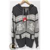 Image 1 : RED DRAGON GREY/WHITE EAGLE MENS KNIT ZIP UP