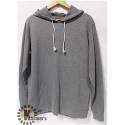 EKUMENIK MENS LIGHT GREY PULL OVER HOODIE
