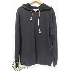 EKUMENIK MENS DARK GREY PULL OVER HOODIE