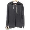 Image 1 : EKUMENIK MENS DARK GREY PULL OVER HOODIE
