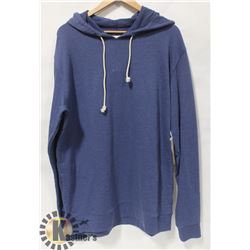 EKUMENIK MENS BLUE PULL OVER HOODIE