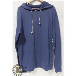 EKUMENIK MENS BLUE PULL OVER HOODIE