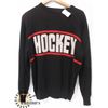 Image 1 : HOCKEY MENS BLACK KNIT LOGO SWEATER