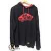 Image 1 : VANS OFF THE WALL MENS BLACK PULLOVER HOODIE