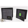 Image 1 : LOT OF 2 NIXON GREY FABRIC MENS WALLETS