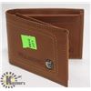 Image 1 : BILLABONG MENS BROWN LEATHER WALLET