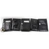 Image 1 : LOT OF 5 BILLABONG BLACK MENS WALLET OUTCLIPS