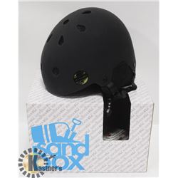 SANDBOX SIZE SMALL BLACK SNOW HELMET