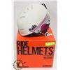 Image 1 : RIDE SNOWBOARDS WHITE LADIES WHITE HELMET