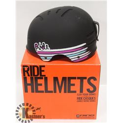 RIDE SNOWBOARDS WHITE LADIES BLACK HELMET