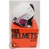 Image 1 : RIDE SNOWBOARDS WHITE LADIES WHITE HELMET