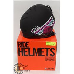 RIDE LADIES BLACK VOGUE SNOW HELMET