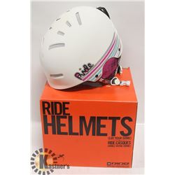 RIDE LADIES WHITE VOGUE SNOW HELMET