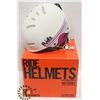 Image 1 : RIDE LADIES WHITE VOGUE SNOW HELMET