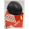 Image 1 : RED PRIME BLACK MATTE HELMET