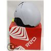 Image 1 : RED PRIME WHITE MATTE HELMET