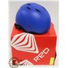 Image 1 : RED HIFI BLUE MATTE HELMET