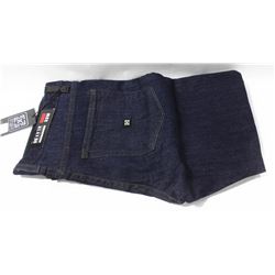 KR3W TRUE SLIM FIT DARK BLUE MENS JEANS