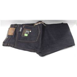 VOLCOM SOLVER MODERN STRAIGHT MENS DARK WASH JEANS