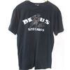 Image 1 : DEUS EX MACHINA MENS NAVY BLUE LOGO T-SHIRT