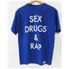 Image 1 : DIAMOND BLUE SEX DRUGS AND WRAP T-SHIRT