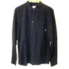 Image 1 : ELEMENT MENS LONG SLEEVE NAVY BUTTON UP DRESS