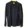Image 1 : ELEMENT MENS LONG SLEEVE NAVY BUTTON UP DRESS