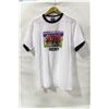 Image 1 : HOCKEY MENS WHITE BLACK TRIM GRAPHIC T-SHIRT